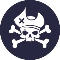 Лого квеста Пираты Карибского моря