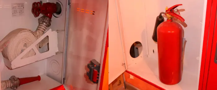 Огнетушитель и пожарный рукав Огнетушители и пожарные рукава | Безопасность в квестах