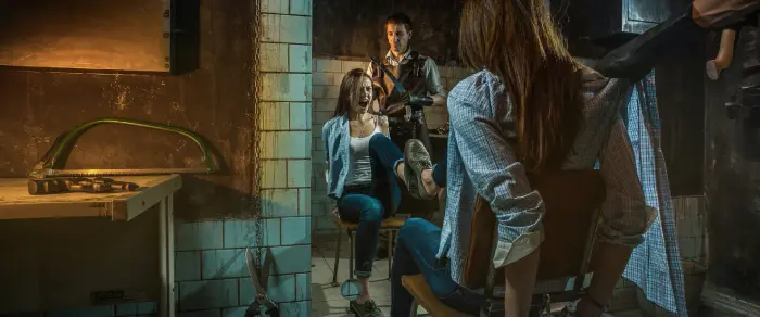 Квест "Хостел. Подвал пыток" от Авантюры Квест хостел в Екатеринбурге 18+. Вредные советы: как не надо ходить на квест