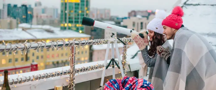 Свидание на крыше | Необычные подарки на Новый год